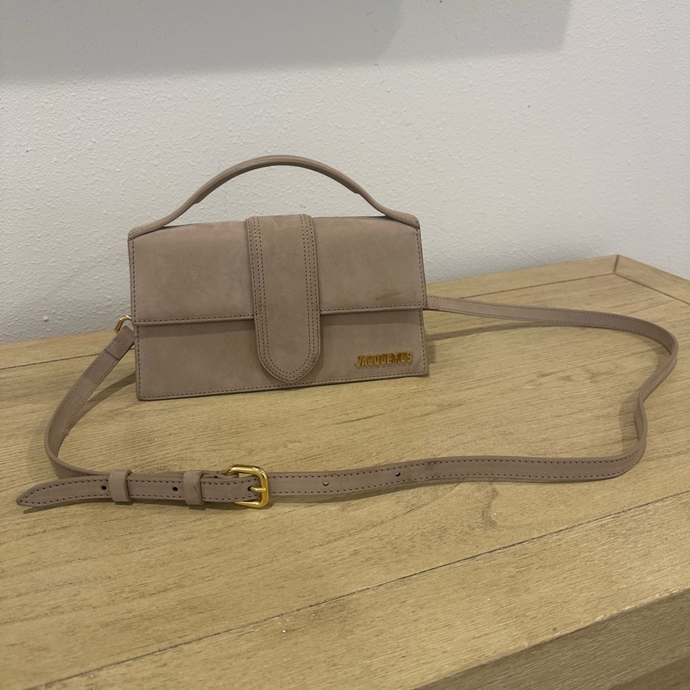 Jacquemus Cream Leather Bag - Picture 7 of 10
